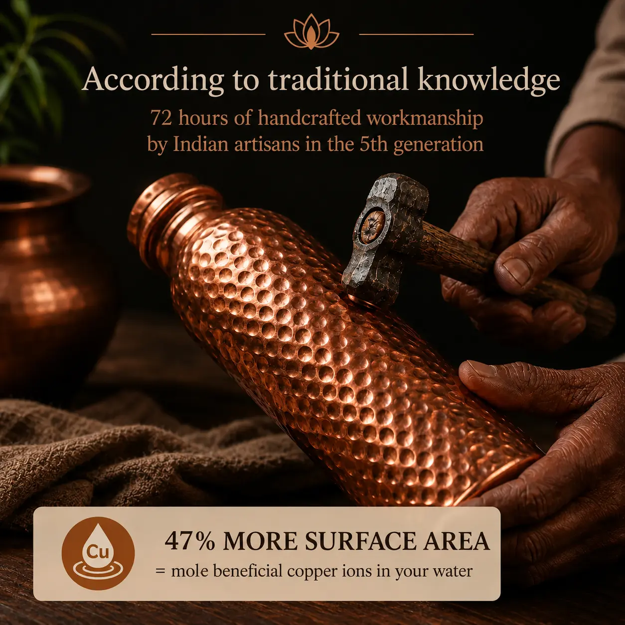 Alma Pure™ – Certified Pure Copper Water Bottles - Heritage Edition
